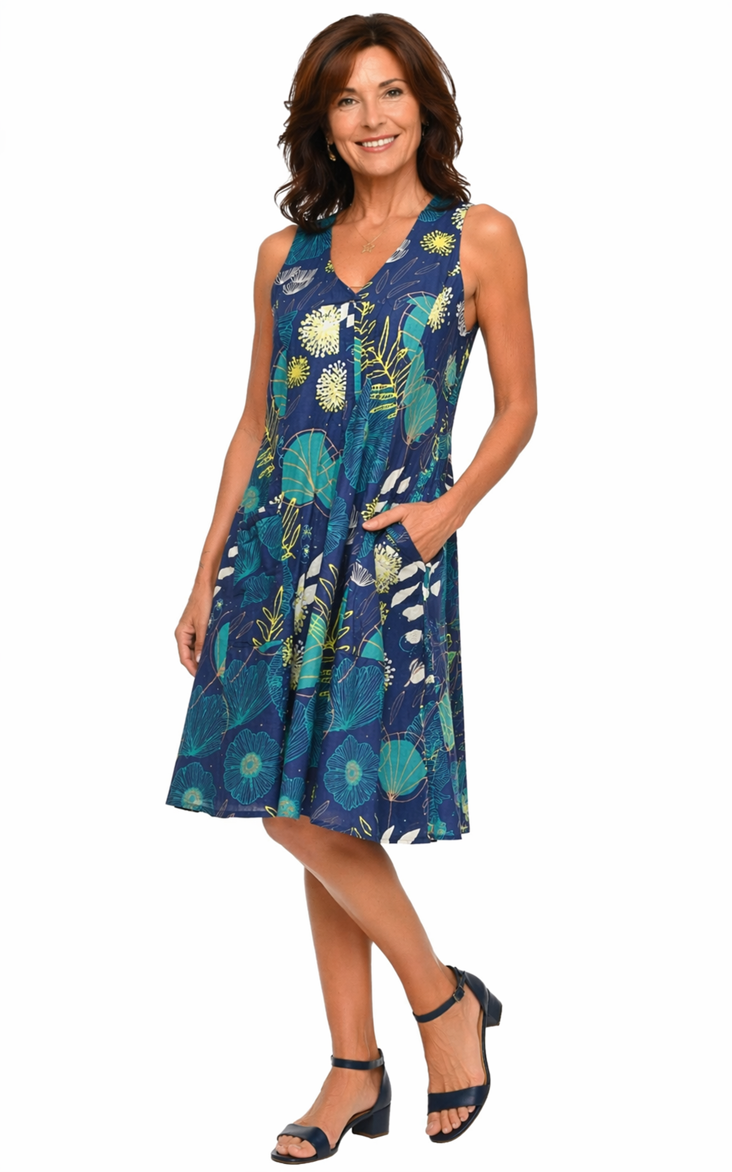 FINAL SALE CV656 Poppie Dress in Portland*