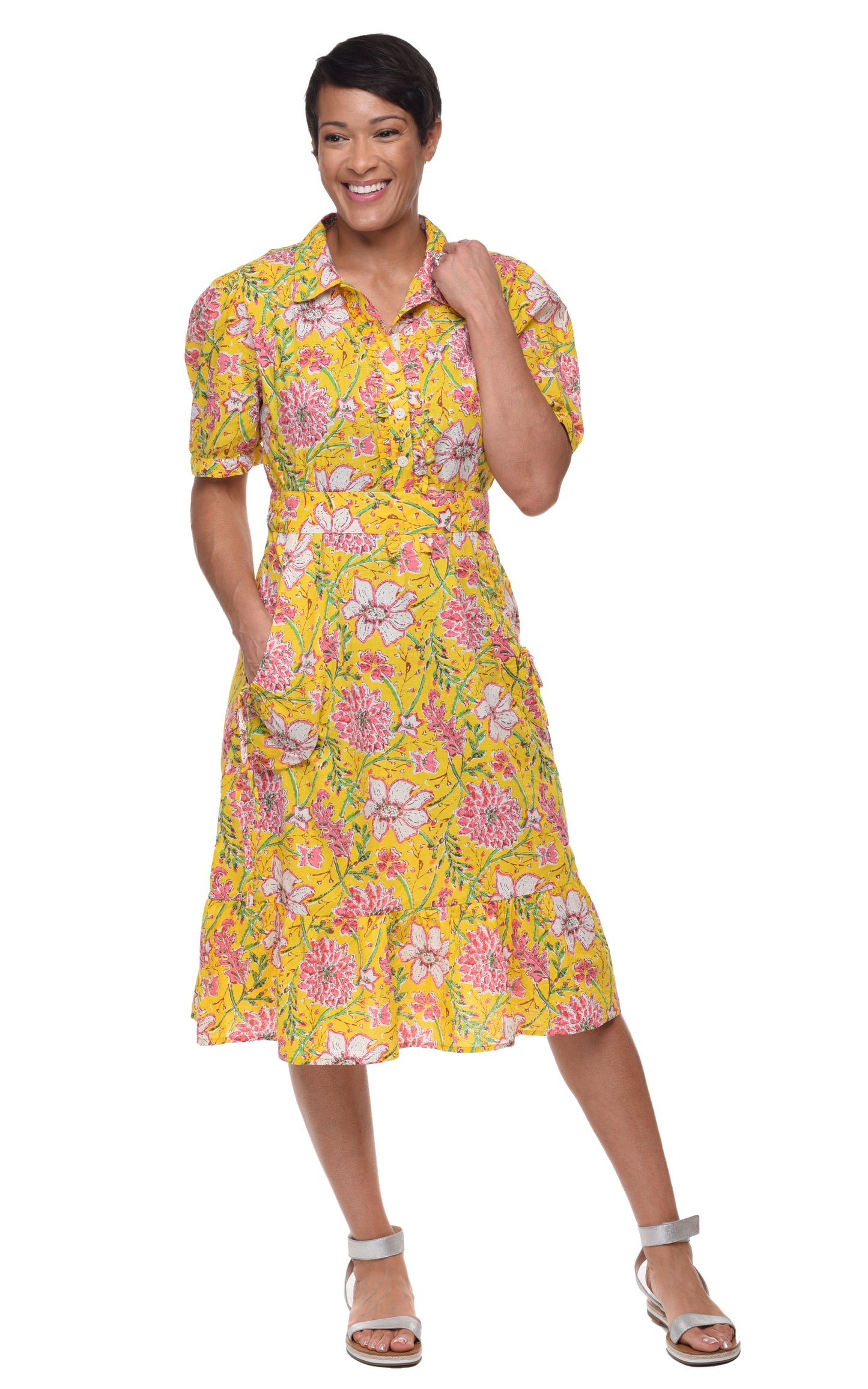 FINAL SALE CV1168 Marion Dress in Firefly*