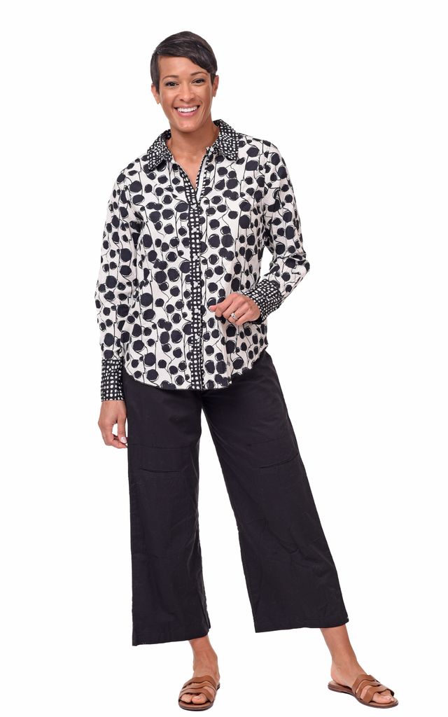 CV1087 Gretchen Button Down in Banyan