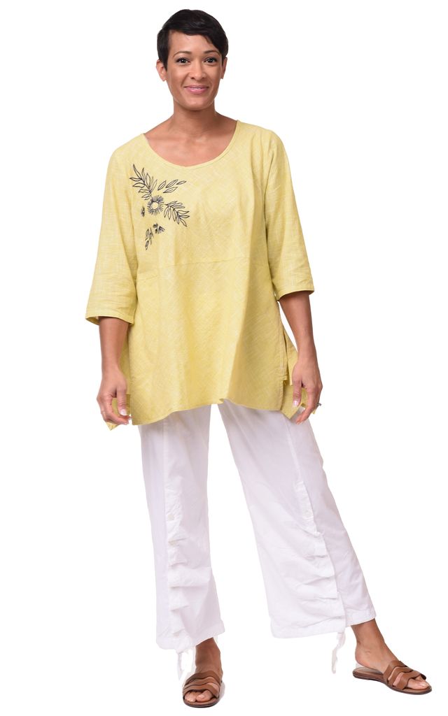 CV1166 Trina Top in Sunflower