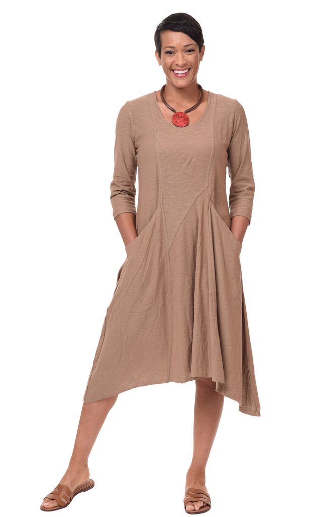 CS109 Emily Dress in Sand