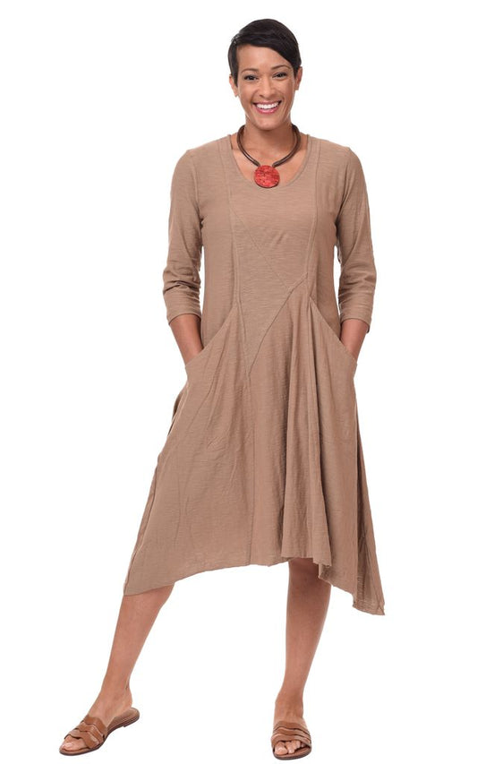 CS109 Emily Dress in Sand