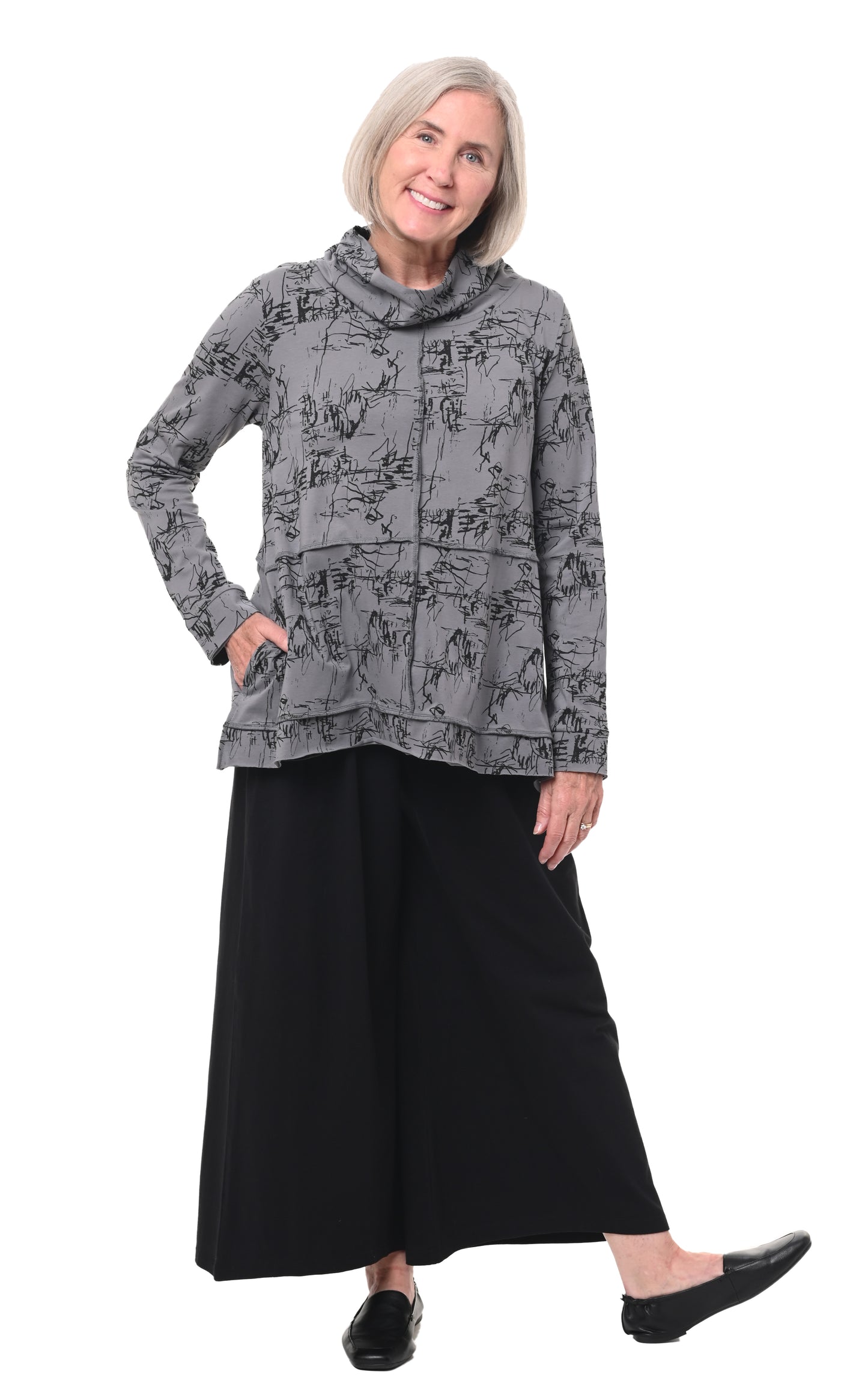 FINAL SALE L118 Mazie Pullover in Canyan Etching*