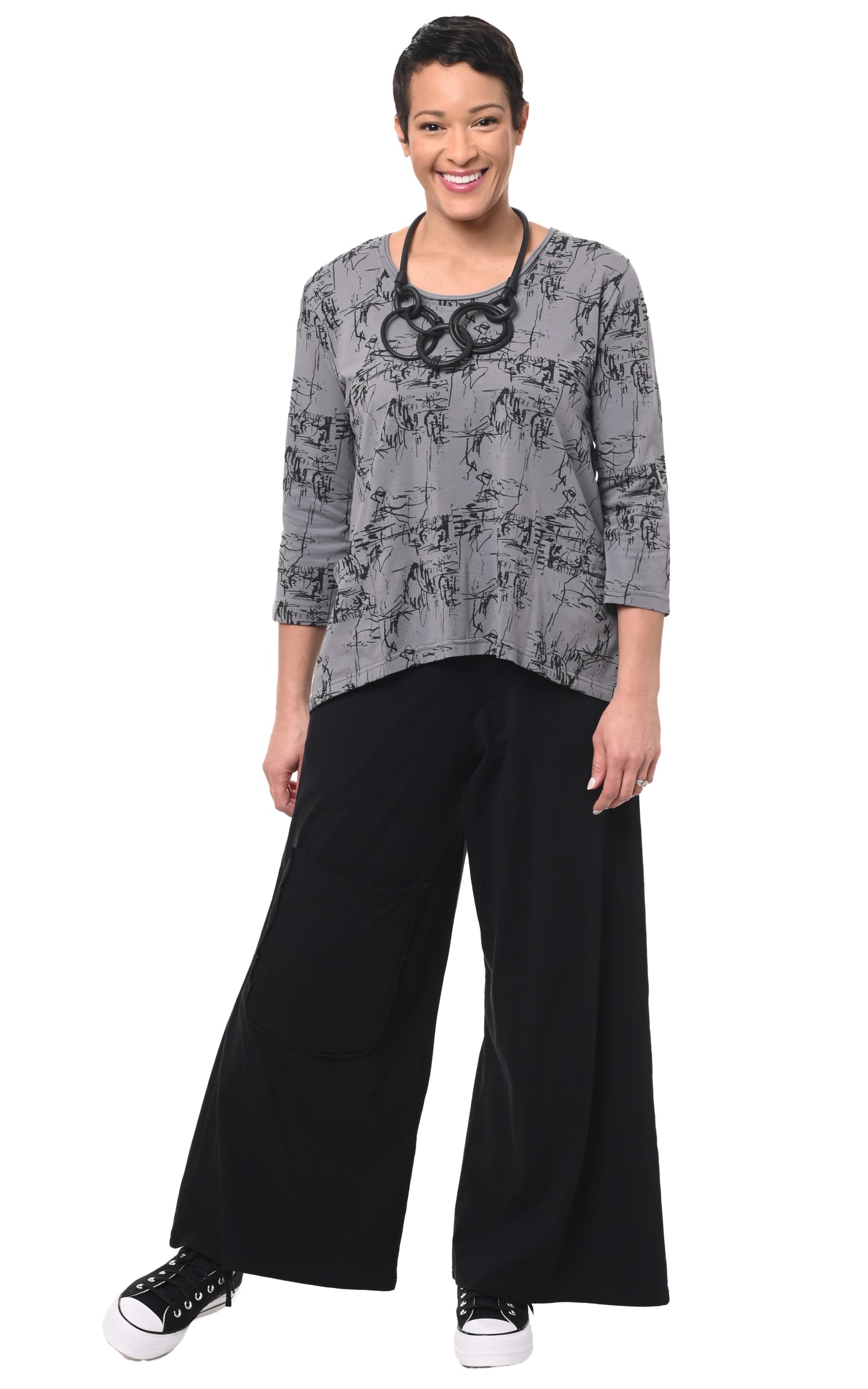 FINAL SALE SDM123 Kelly Pullover in Canyon Etching*