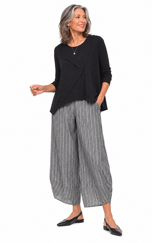 FINAL SALE L130 Lindsay Pullover in Black*