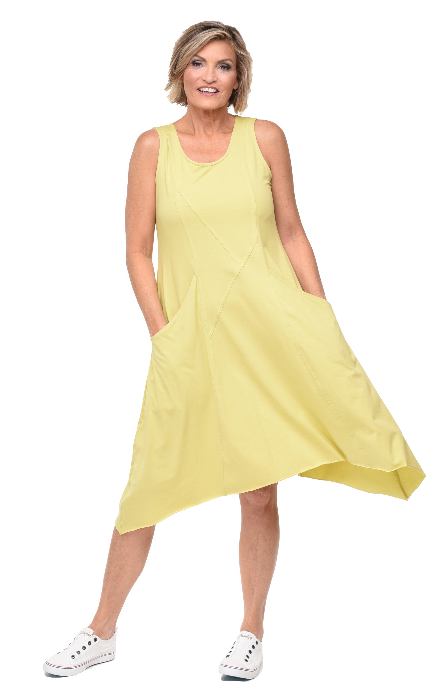 FINAL SALE L149 Emmy Dress in Lime*