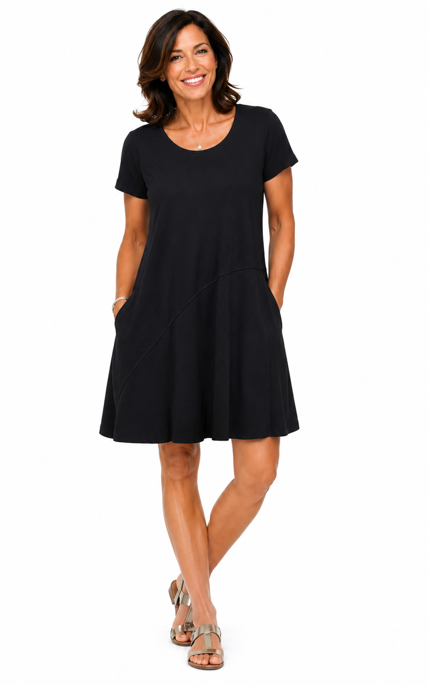 FINAL SALE L155 Kendall Dress in Black*