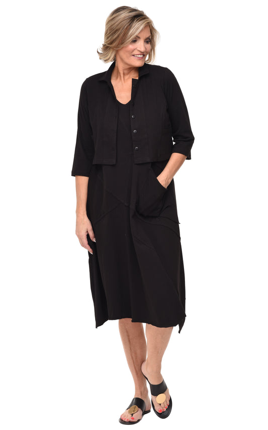 FINAL SALE L503 Parker Jacket in Black*