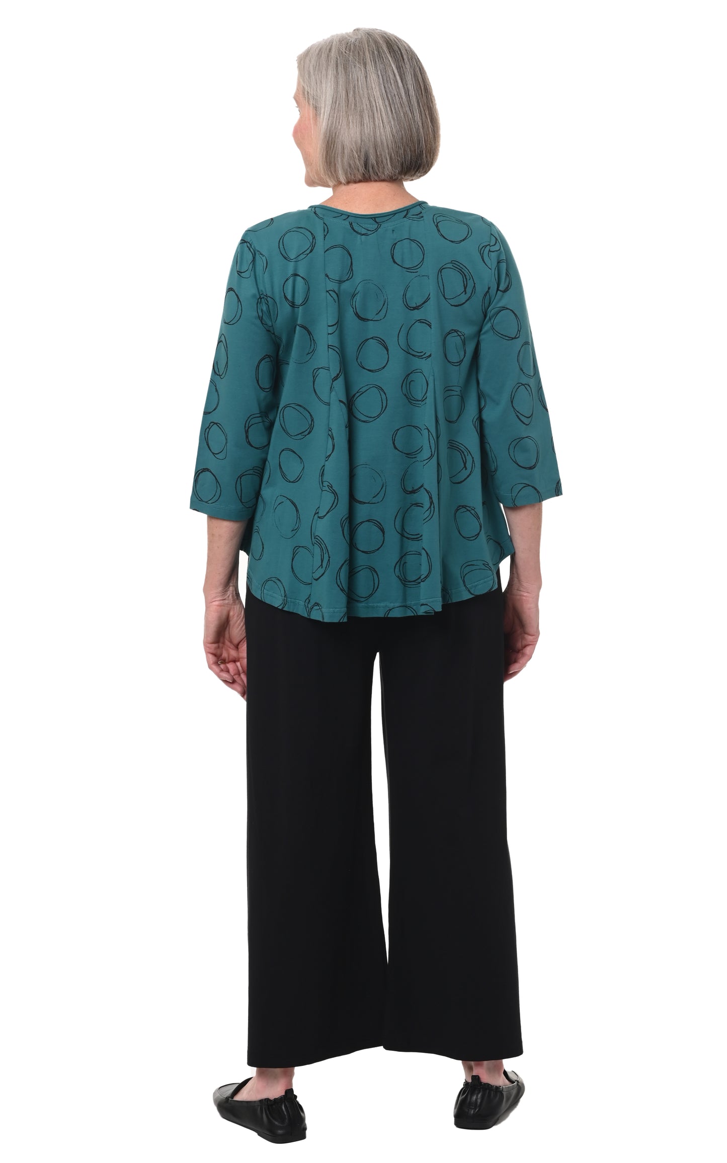 FINAL SALE L708 Willa Pullover in Teal Orbit*
