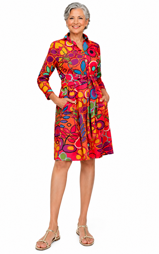 CV1223 Orchard Dress in Galapagos*