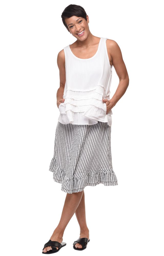 CV1171 Belmont Skirt in Murphy Stripe