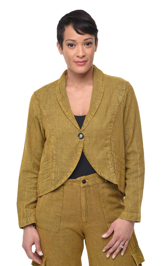 FINAL SALE SDC102 Landon Jacket in Mustard Avalon