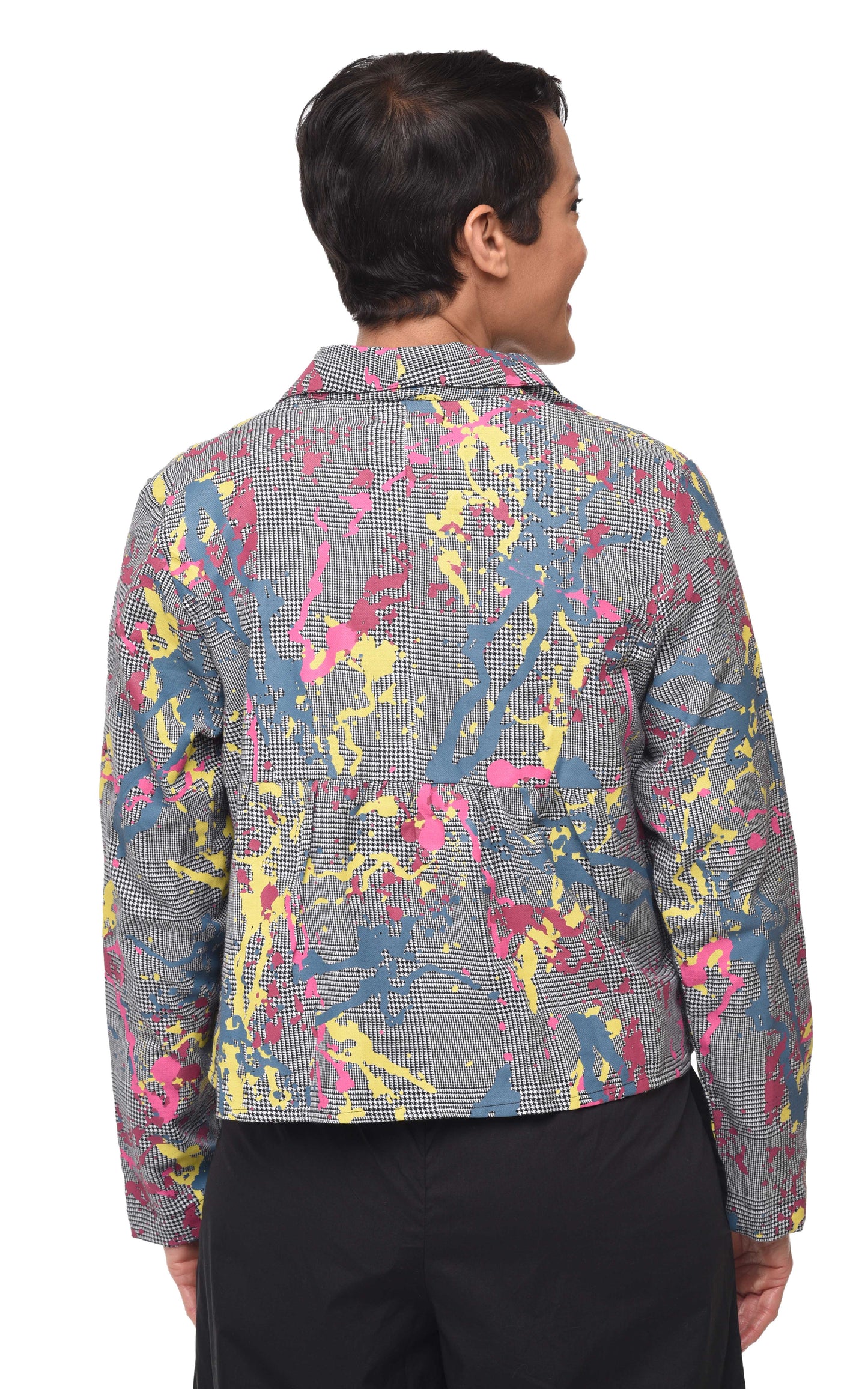 FINAL SALE SDC102 Landon Jacket in Graffiti Avalon