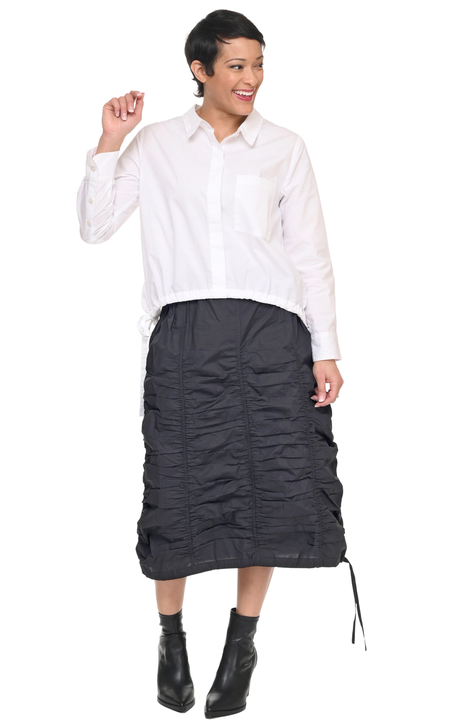 CV1227 Sardinia Blouse in White*