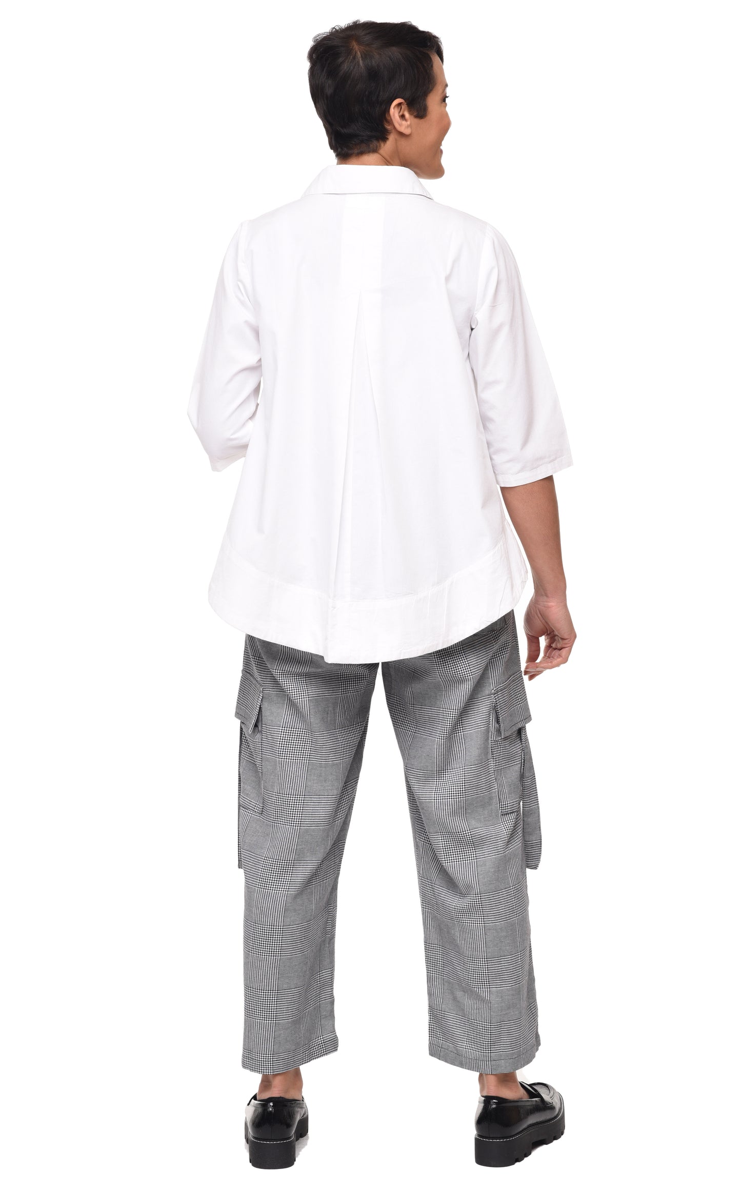 SDC1086 Colton Pant  in Black White Avalon*