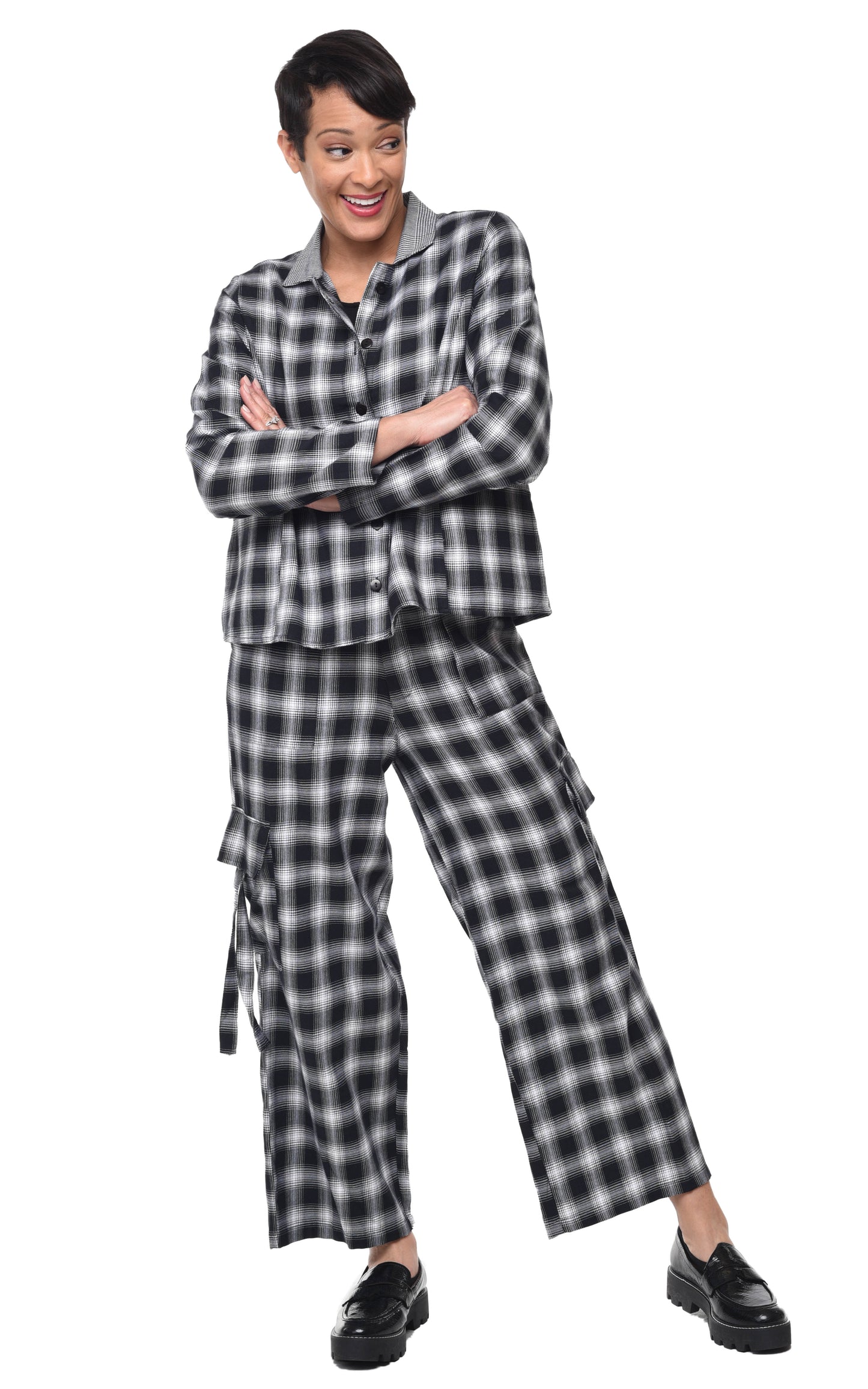 FINAL SALE SDC1086 Colton Pant in Blake Plaid*