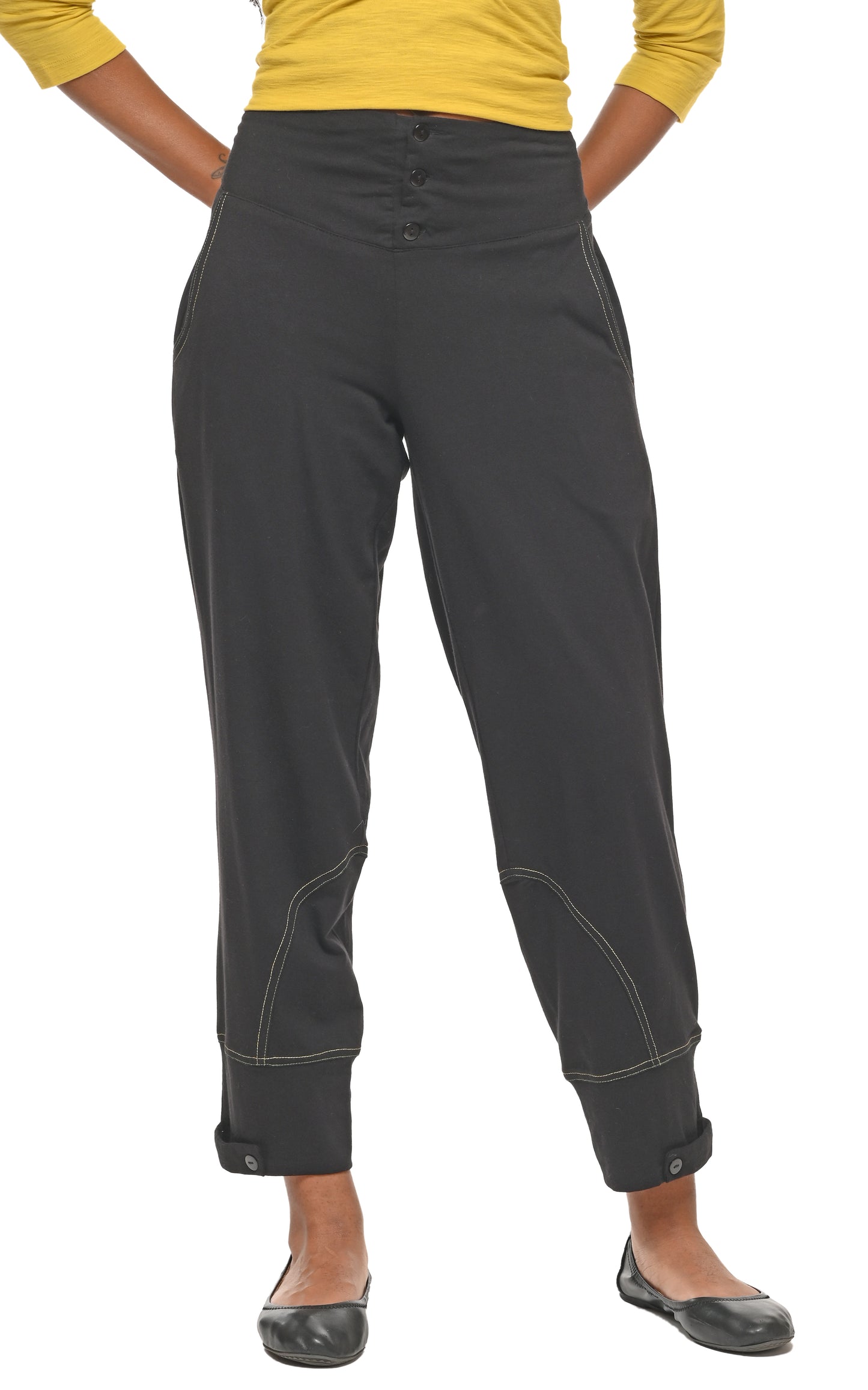 FINAL SALE SDM159 Piper Pant in Solid Black*