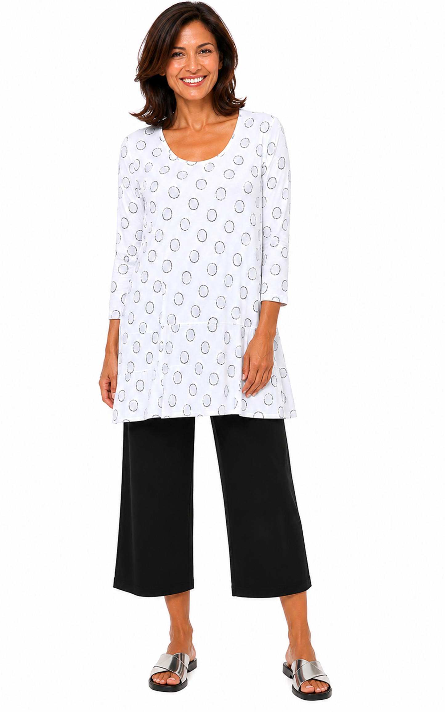 FINAL SALE SDM355 Hettie Pullover in Cadet by Snapdragon & Twig (Modal)*
