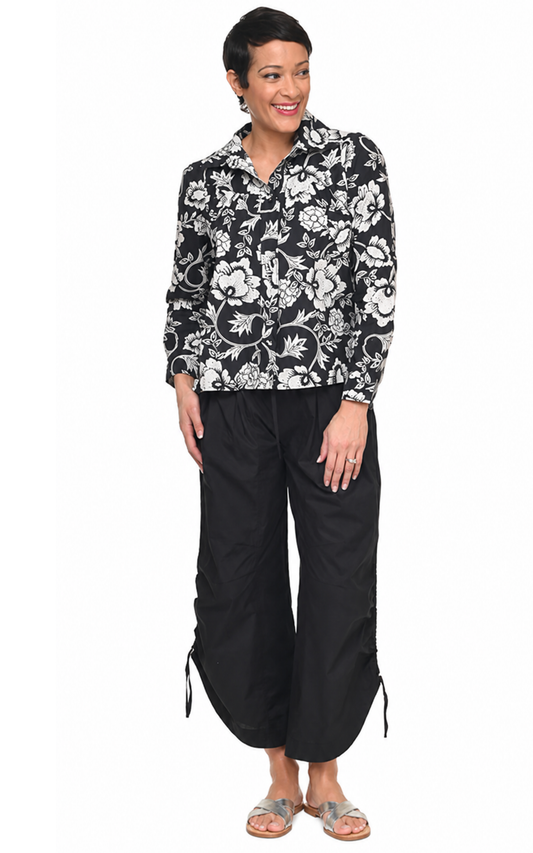 CV1192 Sadie Blouse in Harvest Floral*