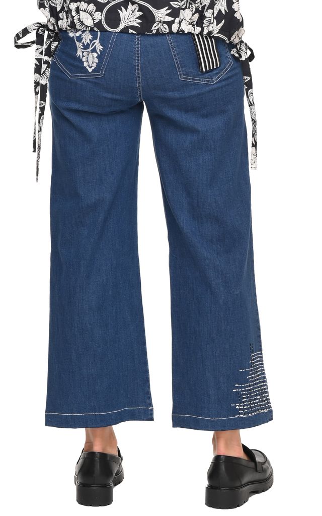 D517 Wylie Denim Pant with Harvest Floral*