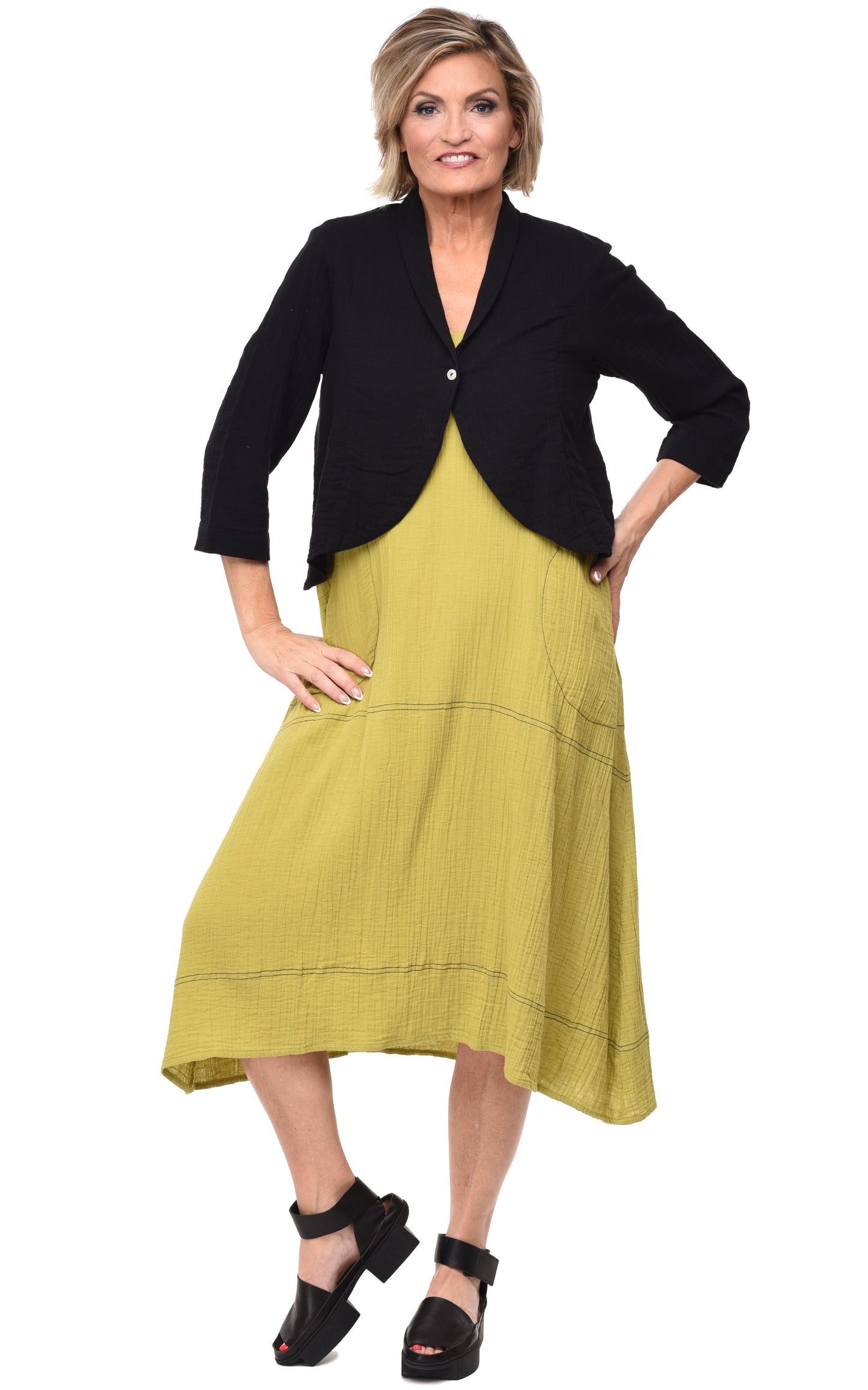 FINAL SALE VCG102 Landon Jacket in Black*