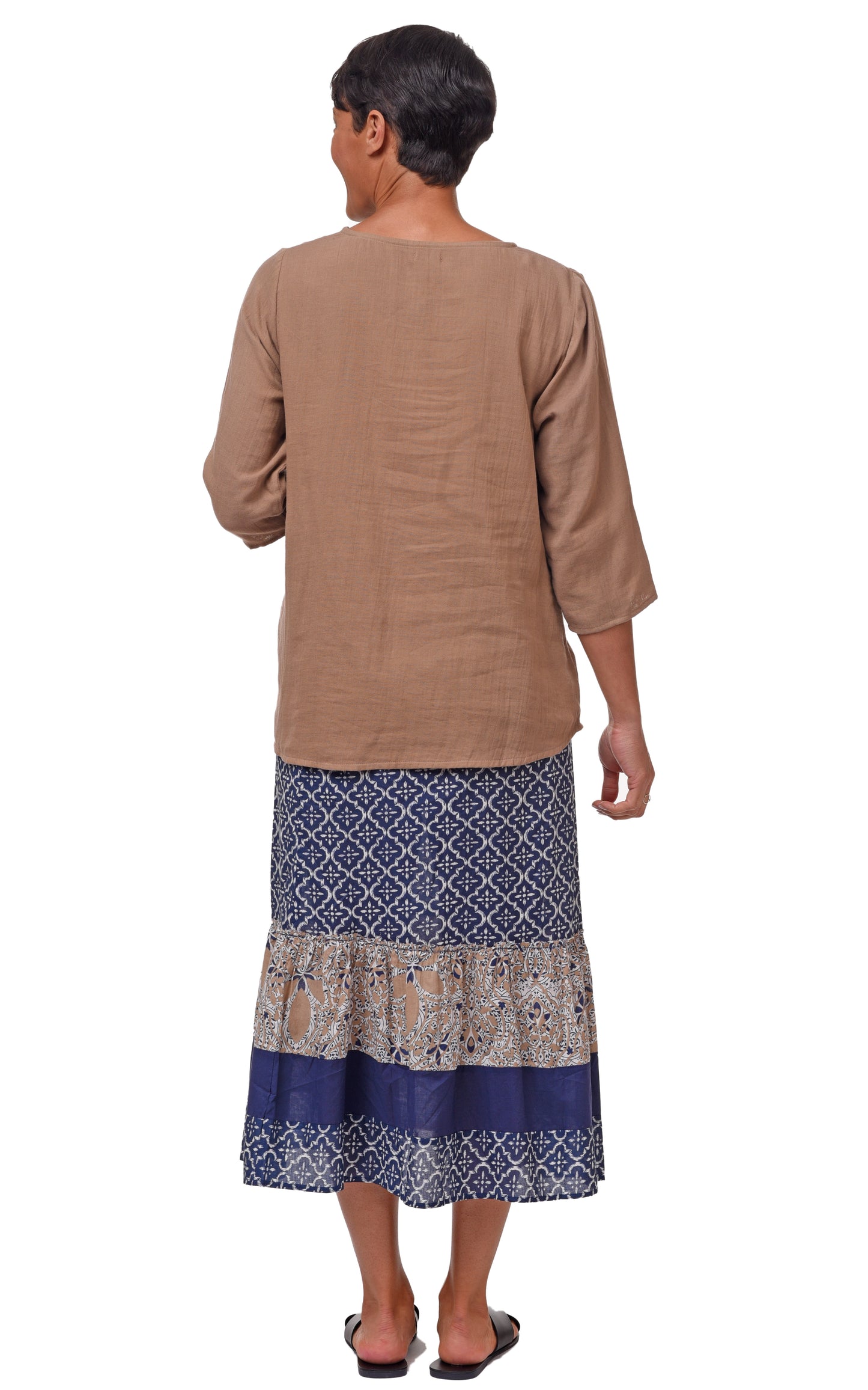 FINAL SALE VCG365 Olga Pullover in Sand*