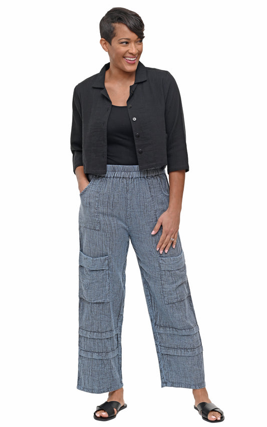 FINAL SALE VCG503 Parker Jacket Top in Stormy*