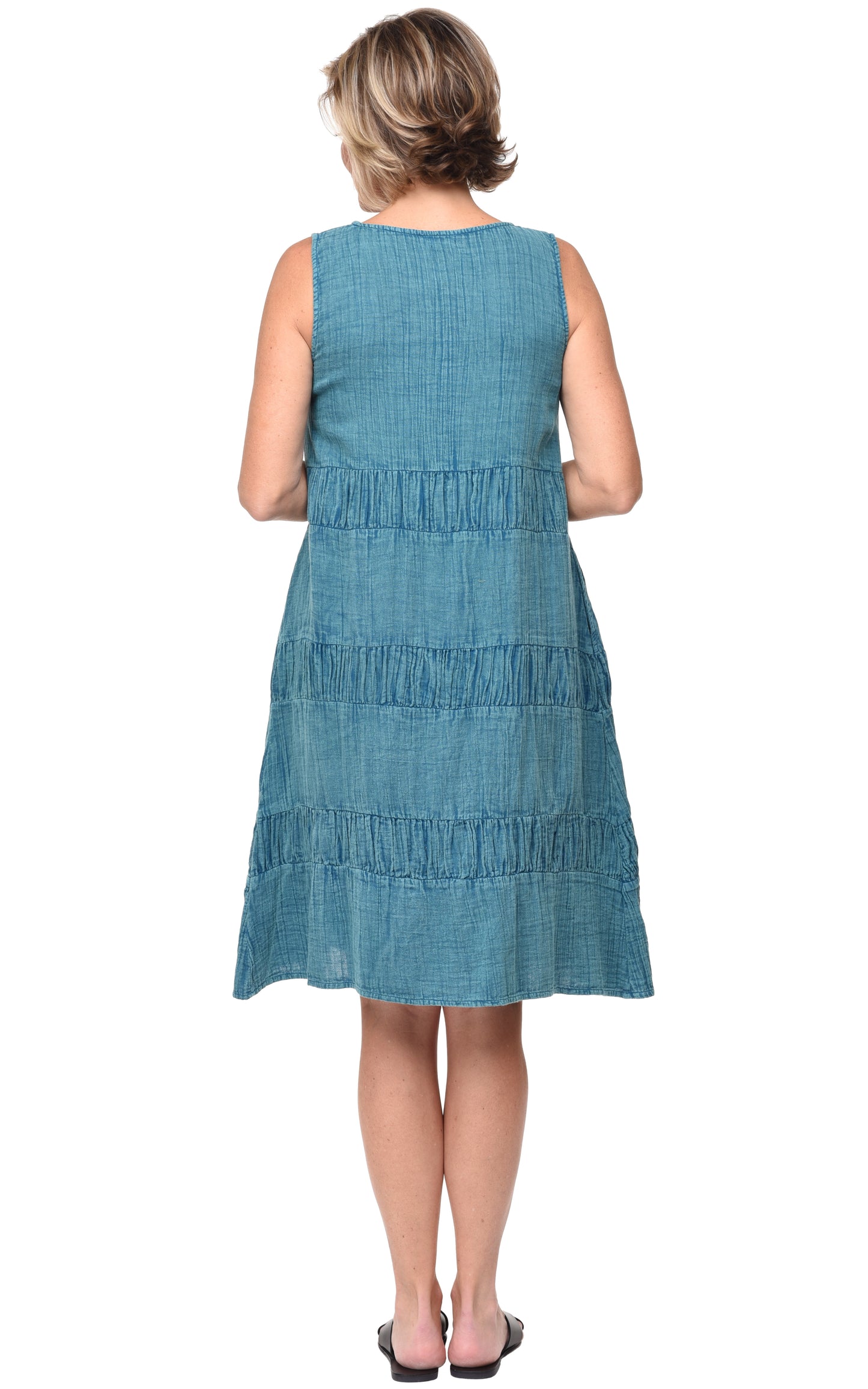 FINAL SALE VCG519 Camilla Dress in Teal*