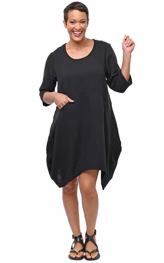 VCG642 Kira Dress in Black