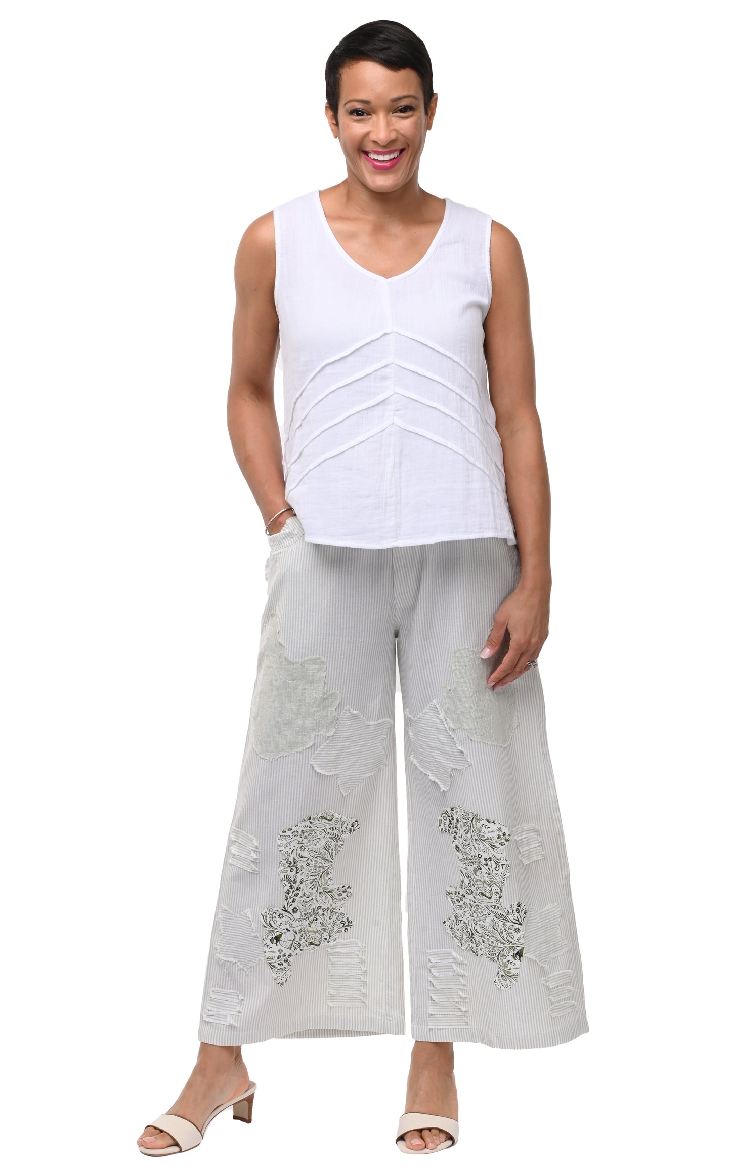 CV1014 Arabella Pant in Sage*