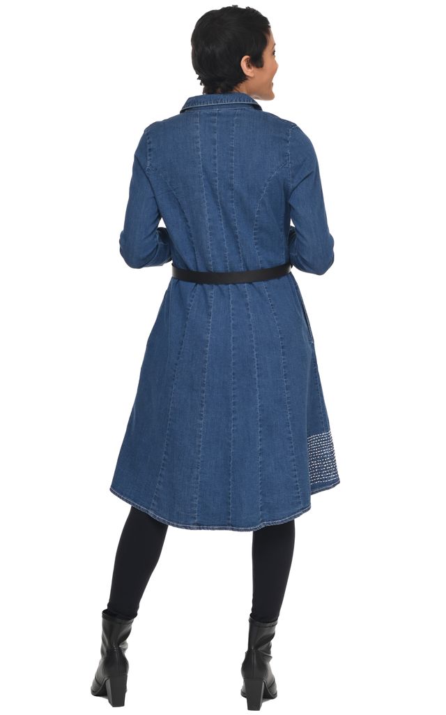 D509 Elsa Dress in Denim*