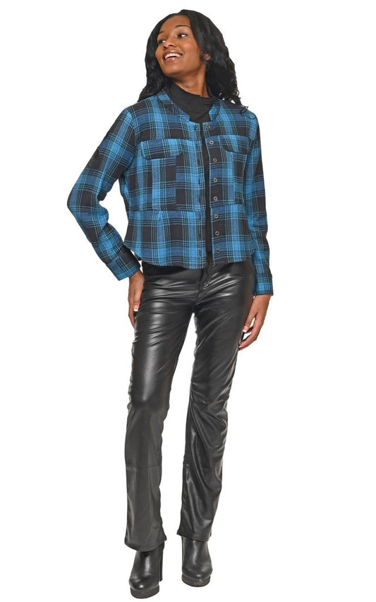CV1220 Jewel Jacket in Budapest Flannel*