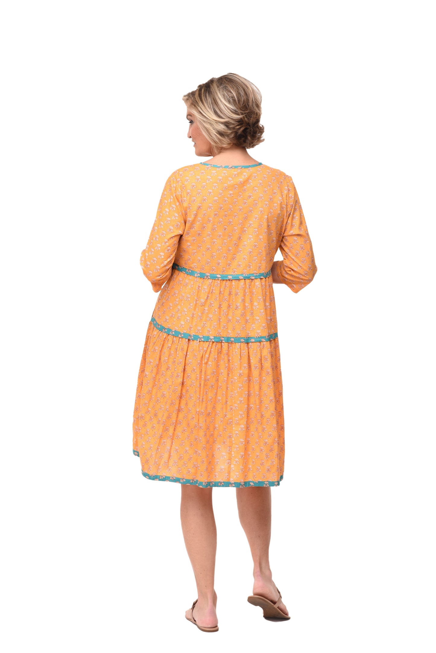 CV1109 Hayley Dress in Saffron*