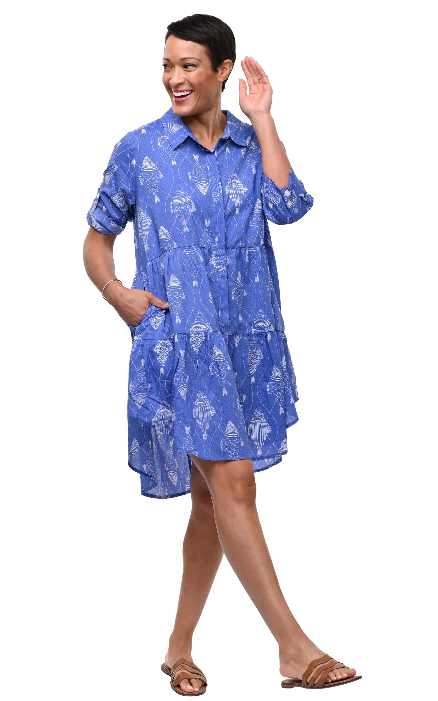 Celine Dress in Go Fish*