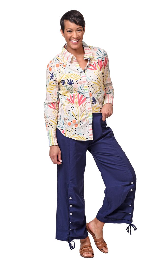 CV1087 Gretchen Button Down in Whimsy