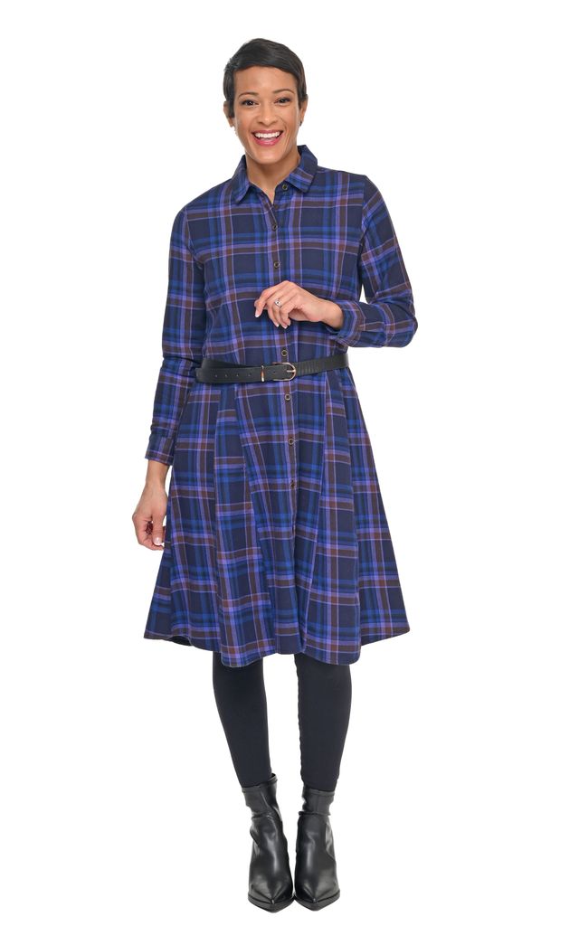 CV1208 Sheridan Dress in Munich Flannel*