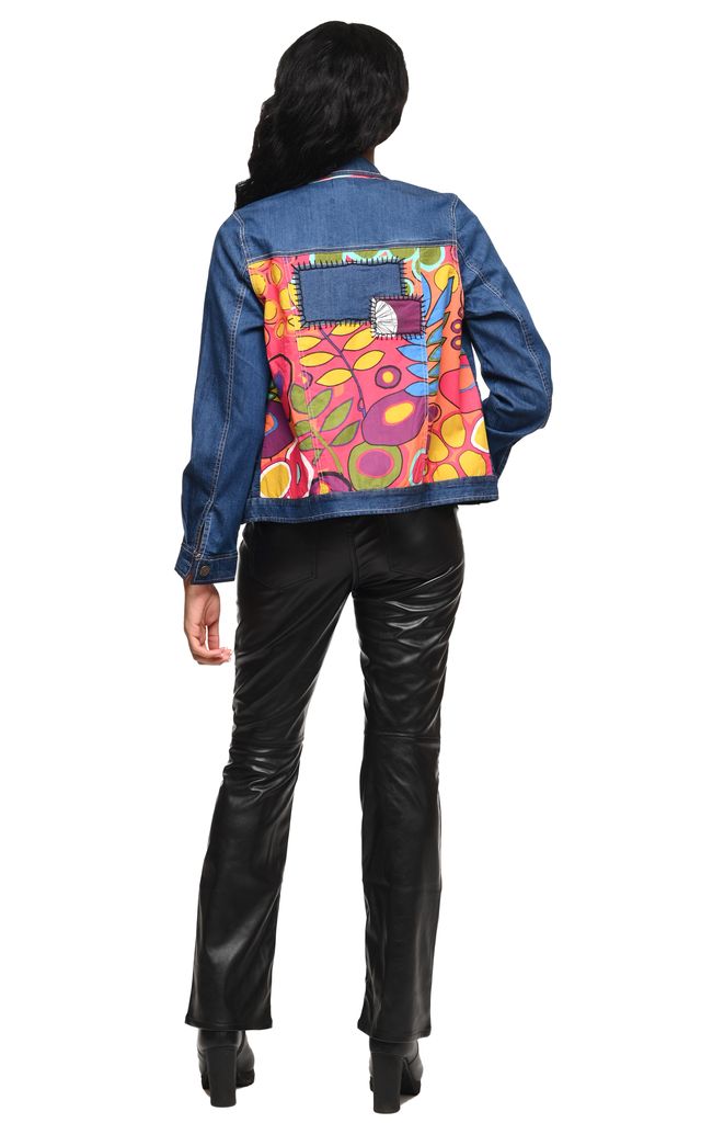 D521 Clarissa Denim Jacket with Galapagos*