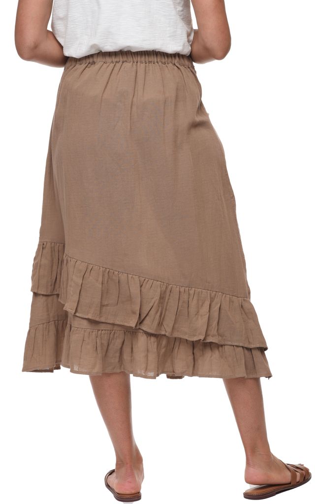 VCG652 Erika Skirt in Sand