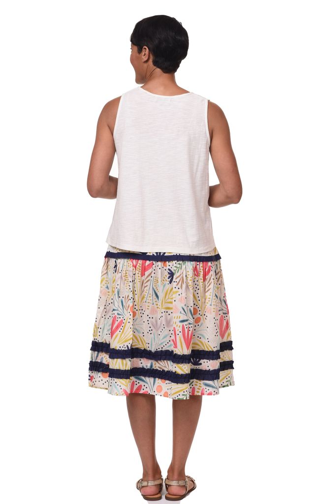 CV1155 Garden Skirt in Whimsy