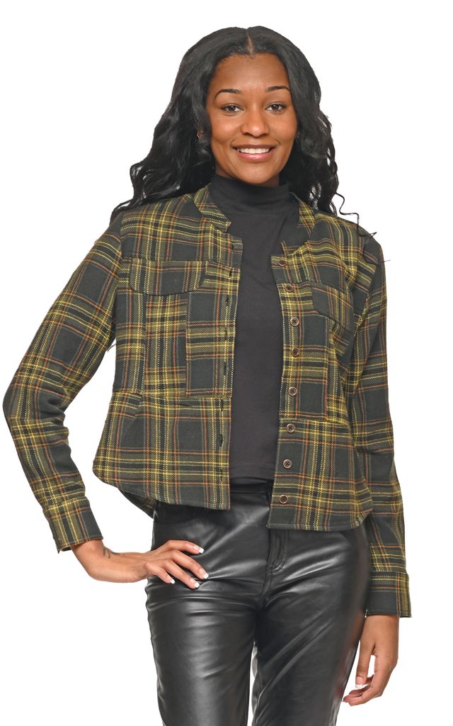 CV1220 Jewel Jacket in Prague Flannel*
