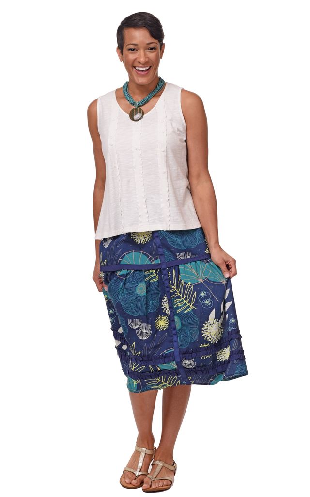 CV1155 Garden Skirt in Portland*