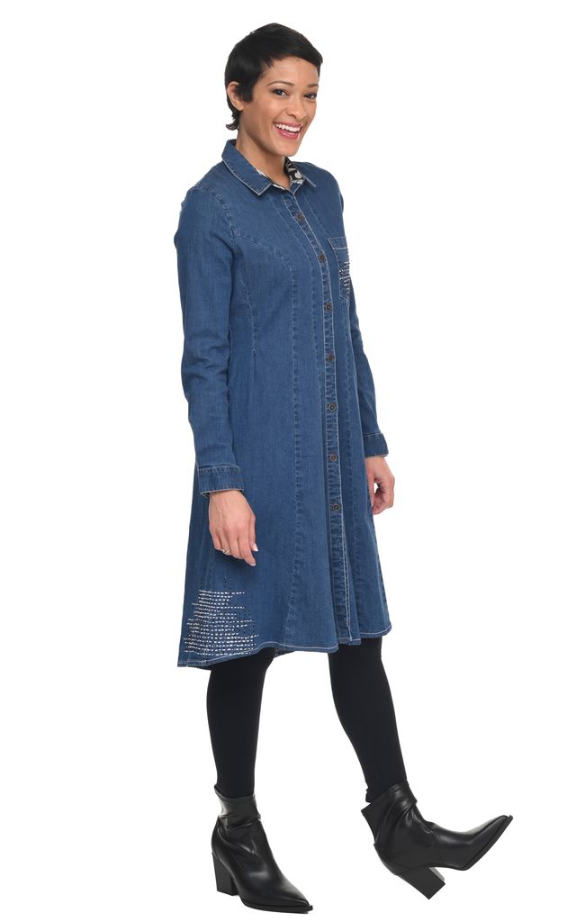 D509 Elsa Dress in Denim*