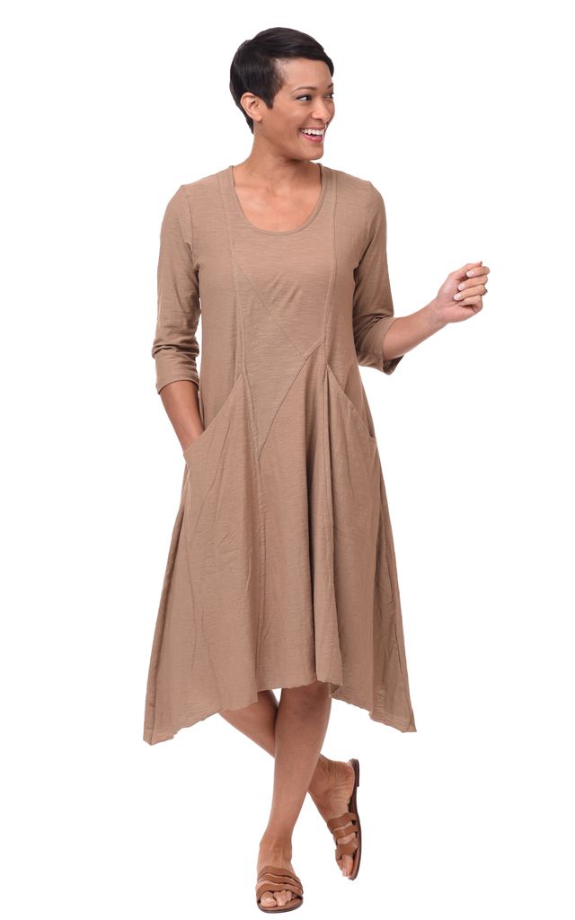 CS109 Emily Dress in Sand