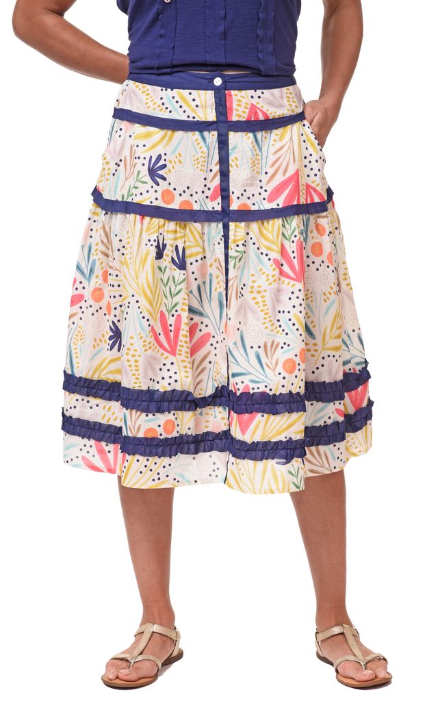 CV1155 Garden Skirt in Whimsy