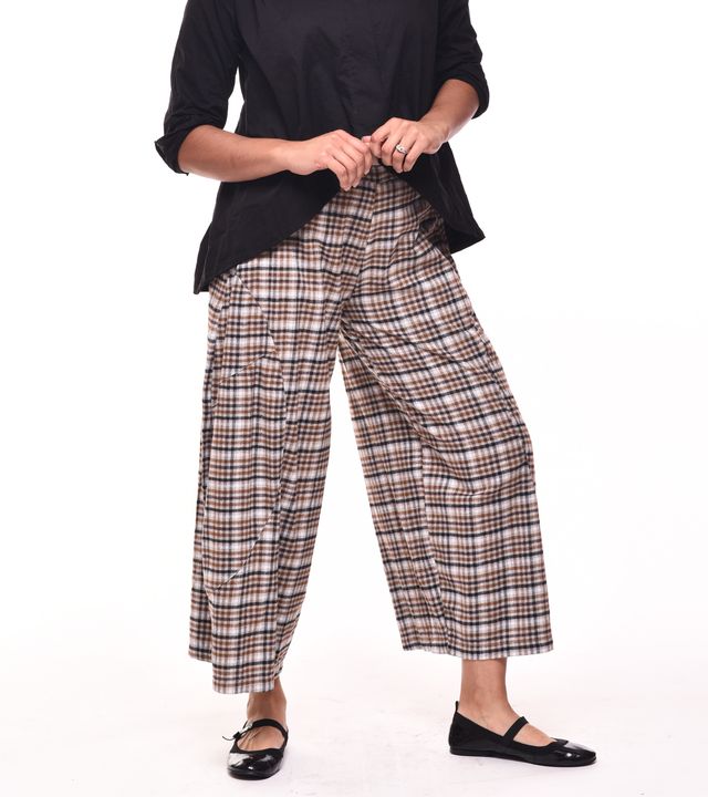 FINAL SALE CV214 Vivian Pant in Campbell Flannel*