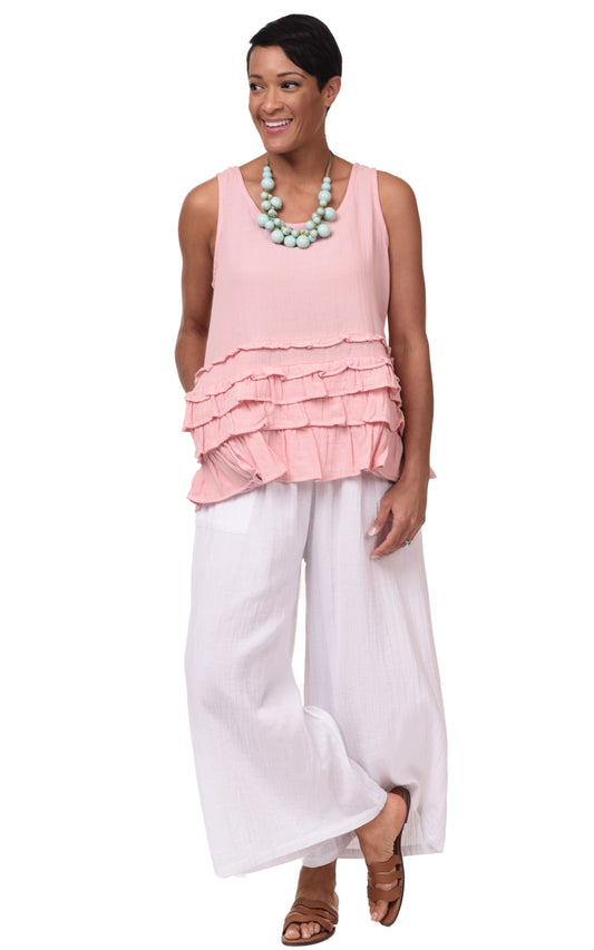 FINAL SALE VCG648 Cara Tank in Peony*