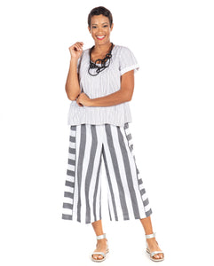 Pauline Pant in Gordon Stripe