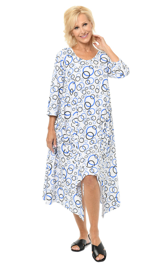 FINAL SALE CV49 Lexi Dress in Blue Unity*