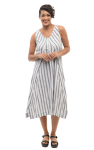 FINAL SALE Folly Dress in Dickinson Stripe