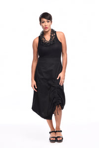 Ainsley Skirt in Black by Snapdragon & Twig